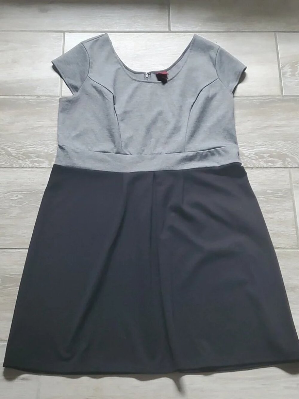 Merona Cap Sleeve Colorblock Dress Plus Size 1